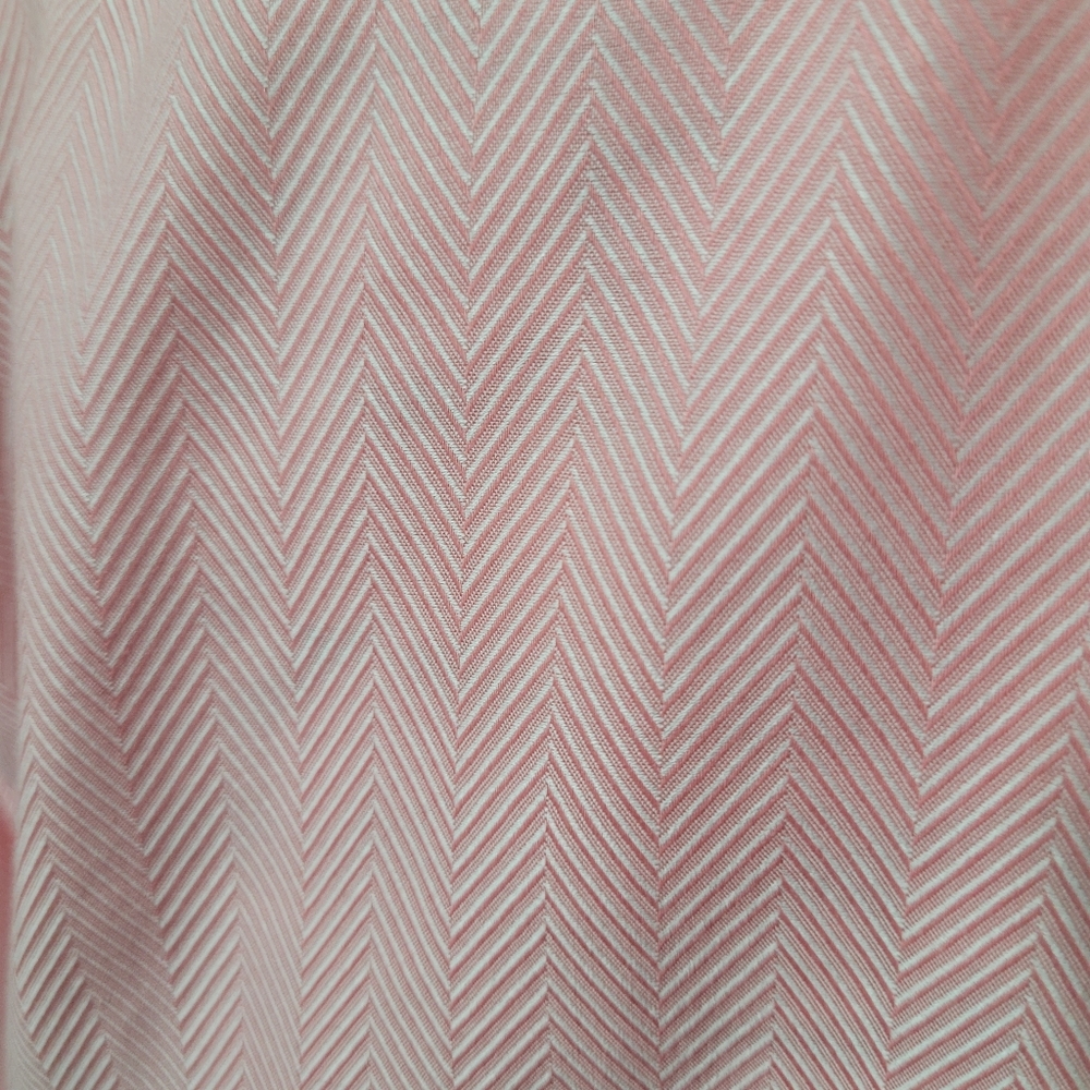 Liz Claiborne pink herringbone pattern, no iron Oxford shirt in size 10 - Picture 8 of 12